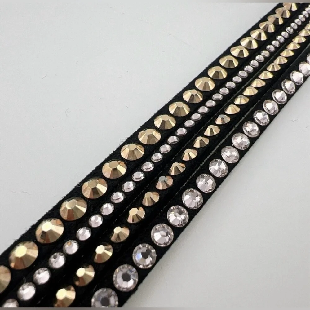DISPLAY ITEM. Authentic Swarovski Slake Deluxe Wrap Bracelet, 5089699. RARE. - Picture 11 of 12